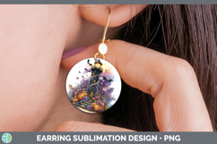 GorgeousBest Sellers 01 Cute Halloween Round Earrings design.