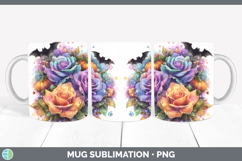 GorgeousBest Sellers 01 Cute Halloween Mug Wrap design.