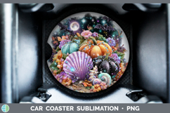 GorgeousBest Sellers 01 Cute Halloween Car Coaster design.