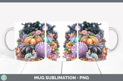 GorgeousBest Sellers 01 Cute Halloween Mug Wrap design.