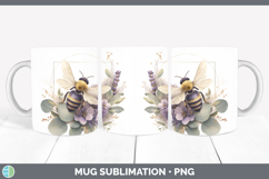 GorgeousBest Sellers 01 Lavender and Eucalyptus Mug Wrap design.