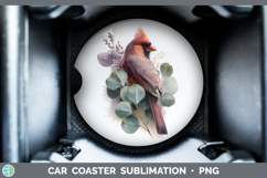 GorgeousBest Sellers 01 Lavender and Eucalyptus Car Coaster design.