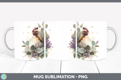GorgeousBest Sellers 01 Lavender and Eucalyptus Mug Wrap design.