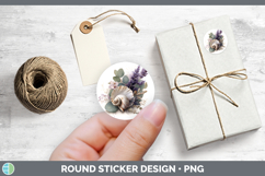 GorgeousBest Sellers 01 Lavender and Eucalyptus Stickers design.