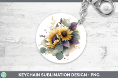 GorgeousBest Sellers 01 Lavender and Eucalyptus Keychain design.