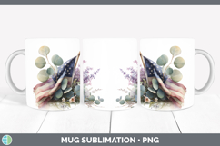 GorgeousBest Sellers 01 Lavender and Eucalyptus Mug Wrap design.
