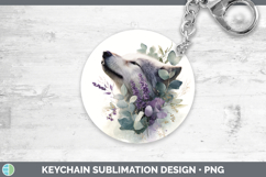 GorgeousBest Sellers 01 Lavender and Eucalyptus Keychain design.