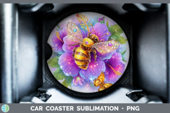 GorgeousBest Sellers 01 Rainbow Summer Car Coaster design.