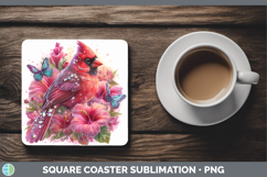GorgeousBest Sellers 01 Rainbow Summer Square Coaster design.