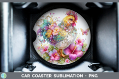 GorgeousBest Sellers 01 Rainbow Summer Car Coaster design.