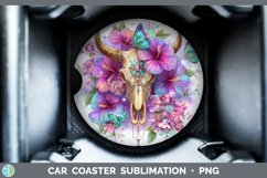 GorgeousBest Sellers 01 Rainbow Summer Car Coaster design.
