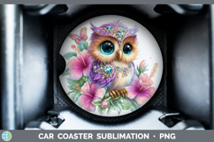 GorgeousBest Sellers 01 Rainbow Summer Car Coaster design.