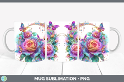 GorgeousBest Sellers 01 Rainbow Summer Mug Wrap design.