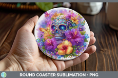 GorgeousBest Sellers 01 Rainbow Summer Round Coaster design.