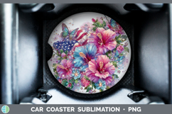 GorgeousBest Sellers 01 Rainbow Summer Car Coaster design.