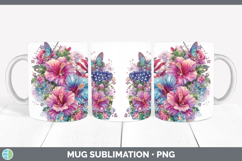 GorgeousBest Sellers 01 Rainbow Summer Mug Wrap design.