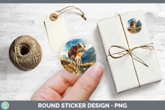 GorgeousBest Sellers 01 Sunset Stickers design.