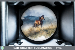 GorgeousBest Sellers 01 Sunset Car Coaster design.