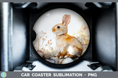 GorgeousBest Sellers 02 Alcohol Ink Car Coaster design.
