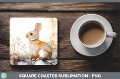 GorgeousBest Sellers 02 Alcohol Ink Square Coaster design.
