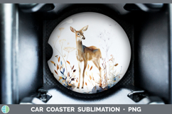 GorgeousBest Sellers 02 Alcohol Ink Car Coaster design.