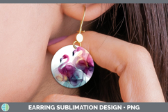 GorgeousBest Sellers 02 Alcohol Ink Round Earrings design.