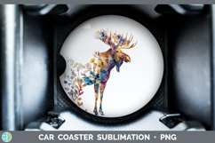 GorgeousBest Sellers 02 Alcohol Ink Car Coaster design.