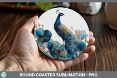 GorgeousBest Sellers 02 Alcohol Ink Round Coaster design.
