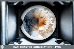 GorgeousBest Sellers 02 Alcohol Ink Car Coaster design.
