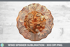 GorgeousBest Sellers 02 Copper Relief Wind Spinner design.