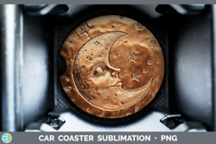 GorgeousBest Sellers 02 Copper Relief Car Coaster design.