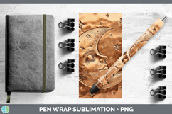GorgeousBest Sellers 02 Copper Relief Pen Wrap design.