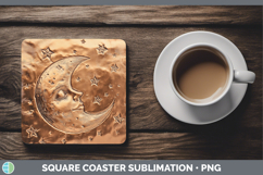 GorgeousBest Sellers 02 Copper Relief Square Coaster design.