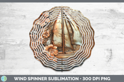 GorgeousBest Sellers 02 Copper Relief Wind Spinner design.