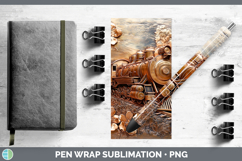GorgeousBest Sellers 02 Copper Relief Pen Wrap design.