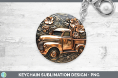 GorgeousBest Sellers 02 Copper Relief Keychain design.