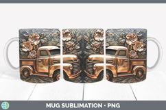 GorgeousBest Sellers 02 Copper Relief Mug Wrap design.