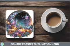 GorgeousBest Sellers 02 Cute Halloween Square Coaster design.