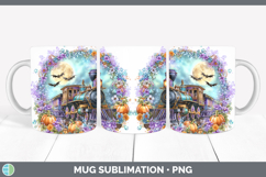 GorgeousBest Sellers 02 Cute Halloween Mug Wrap design.