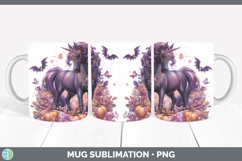 GorgeousBest Sellers 02 Cute Halloween Mug Wrap design.