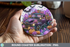 GorgeousBest Sellers 02 Cute Halloween Round Coaster design.