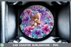 GorgeousBest Sellers 02 Rainbow Summer Car Coaster design.