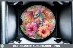 GorgeousBest Sellers 02 Rainbow Summer Car Coaster design.