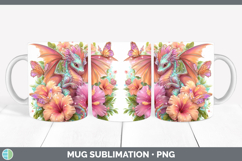 GorgeousBest Sellers 02 Rainbow Summer Mug Wrap design.