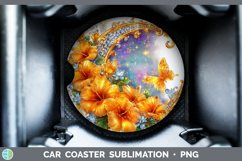 GorgeousBest Sellers 02 Rainbow Summer Car Coaster design.