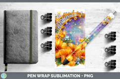 GorgeousBest Sellers 02 Rainbow Summer Pen Wrap design.