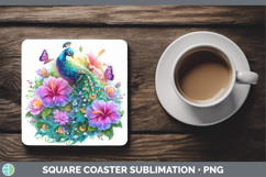 GorgeousBest Sellers 02 Rainbow Summer Square Coaster design.