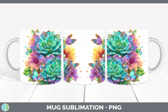 GorgeousBest Sellers 02 Rainbow Summer Mug Wrap design.