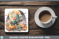 GorgeousBest Sellers 03 Cute Halloween Square Coaster design.