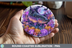 GorgeousBest Sellers 03 Cute Halloween Round Coaster design.